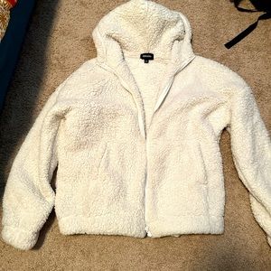 Zenana thick fleece zip up